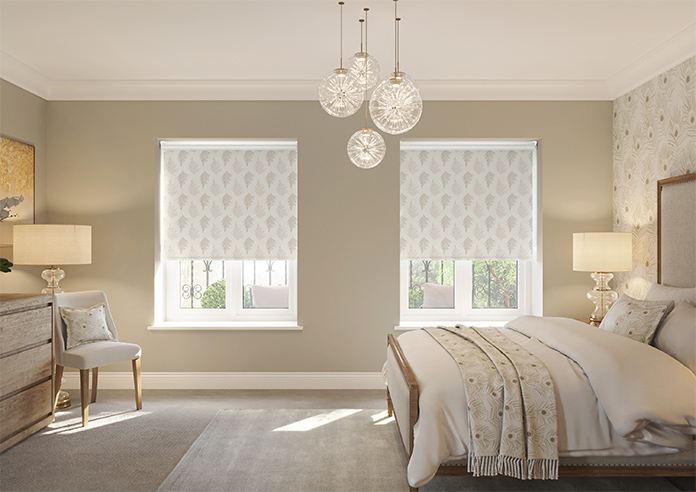 Delicate Ferns, Brown - Roller Blind - Image 8
